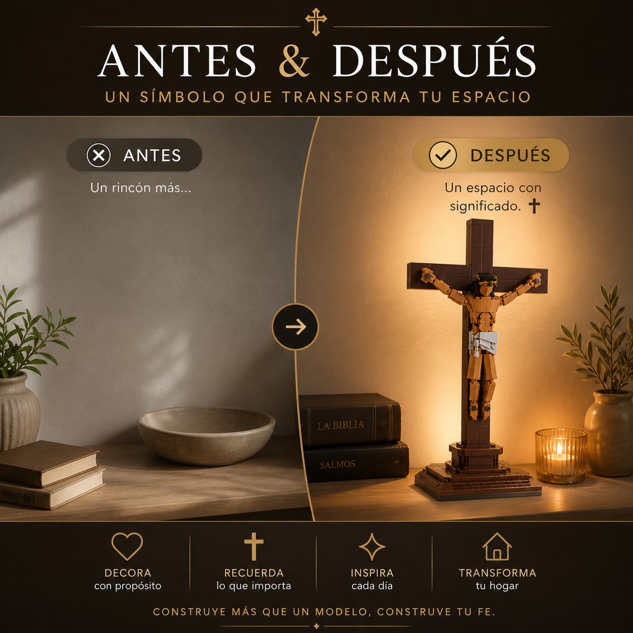 Cruz de Fe en Bloques