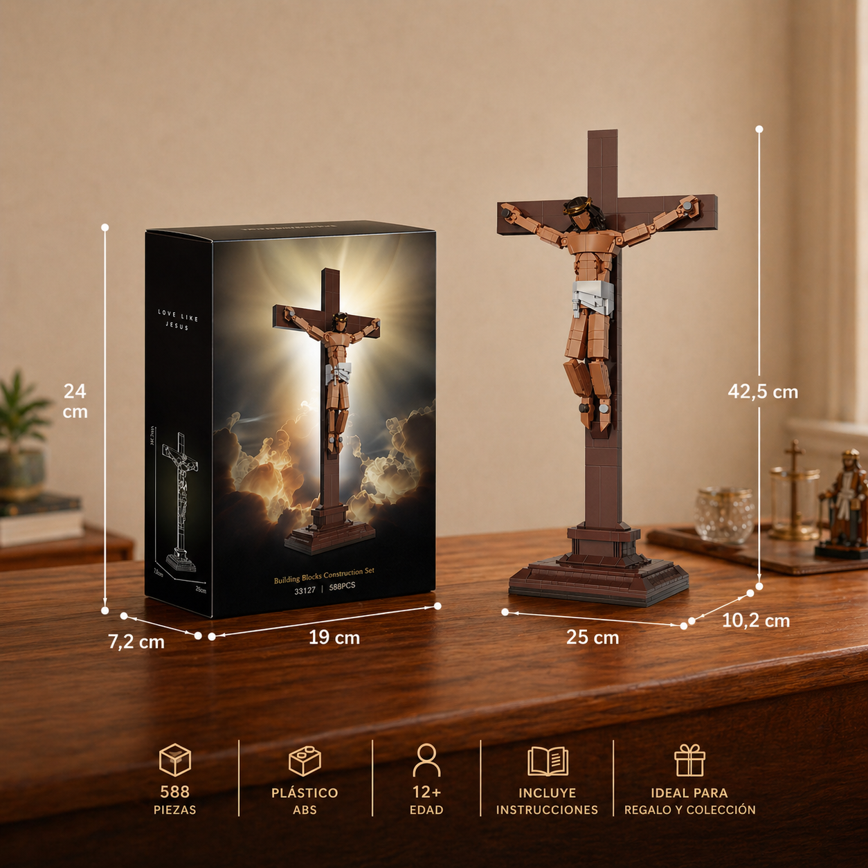 Cruz de Fe en Bloques